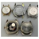 Misc. Vintage Wrist Watches Some Parts And More