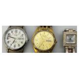 Misc. Vintage Wrist Watches Some Parts And More