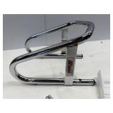CHROME MOTORCYCLE WHEEL CHOCK