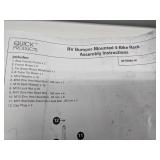 RV BYMPER MOUNTED BIKE RACK