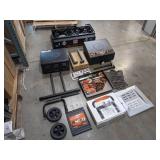 BLACKSTONE MODEL 1550 17" GRIDDLE & GRILL COMBO TAILGATER GRILL