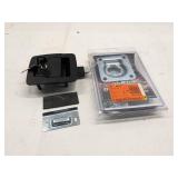 RV ENTRANCE SLAM LOCK AND D-RING ANCHOR