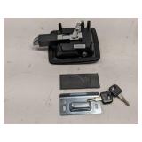 RV ENTRANCE SLAM LOCK AND D-RING ANCHOR