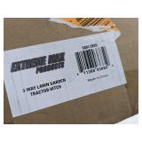 3-WAY HITCH FOR GARDEN TRACTOR