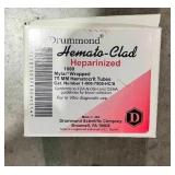 Drummond Hemato-Clad Heparinized Hematocrit Tubes