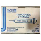 EXEL INT Disposable syringes