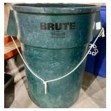 Green Brute Rubbermaid Garbage Can