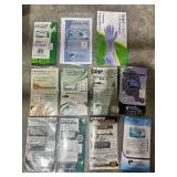 Variety of Brands of Latex Gloves