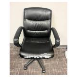 Black Rolling Desk Chair
