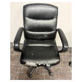 Black Rolling Desk Chair