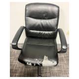 Black Rolling Desk Chair