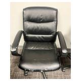 Black Rolling Desk Chair