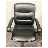 Black Rolling Desk Chair