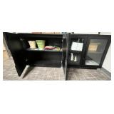 Modern Cabinet Dark Oak