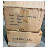 Disposable CPE Plastic Gown