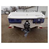 1999 Glastron SX195 Boat, MerCruiser 4.3, Spartan Bunk Trailer