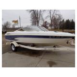 1999 Glastron SX195 Boat, MerCruiser 4.3, Spartan Bunk Trailer