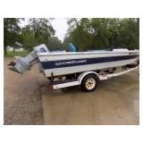 1985 Nordic Crestliner, Evinrude Motor & Roller Trailer