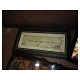 Vintage "The Last Supper" wall plaq...