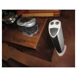 Wood tone microwave cart, Bella waf...