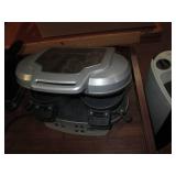 Wood tone microwave cart, Bella waf...