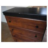 5-drawer highboy dresser approx 30x...