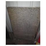 24x39x2in unpolished granite slab...