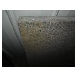 24x39x2in unpolished granite slab...