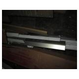 Variety of wood trim, metal corners...