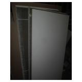 Bundle of assorted size sheet rock...