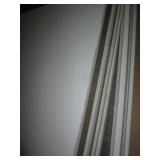 Bundle of assorted size sheet rock...