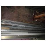 Large gathering of wood trim and ce...