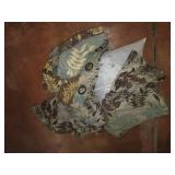 Bundle of warm-tones textured heavy...