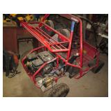 Hyper Go-kart with a Subaru engine, featuring 2 seats, and a rear carry rack - runs and drives