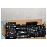 Entire Box LOT of Miscellaneous Audio / Video / Control Pro & Commercial Equipment and Accessories