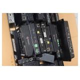 Entire Box LOT of Miscellaneous Audio / Video / Control Pro & Commercial Equipment and Accessories