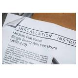 Chief JWS-210 Single Arm 12" Monitor / TV / Flat Panel Display Wall Mount with 12" Extension