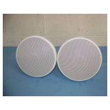 Pair of SoundTube Sound Tube RS400i Pro / Commercial Audio Hanging - Pendant Style Speakers with BroadBeam Tweeters