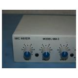 Furman 4-Channel Pro Audio Microphone Line Mixer - Model MM-3