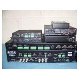 Miscellaneous LOT of Professional Crestron Audio Video Control Items / Equipment / Accessories