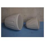 Mis-Matched PAIR of SoundTube Professional Audio Pendant Speakers - RS400i and RS500i