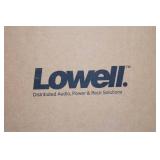 Lot of 4 - NEW - Lowell SM820A-BR Coaxial Sound Masking Speakers - MSRP $840 ($210/Each)