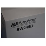 AmpliVox SW245B Compact Dual Wireless Microphone Bluetooth Audio Public Address PA Sound System - NEW
