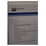 MG Electronics (AudioVox) PGM-25 PGM25 Handheld Megaphone / Bullhorn with 25-Watt Built-in Siren Alert