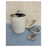 Atlas Sound / AtlasIED PM4FA White 4" 2-Way Pendant Style Commercial Audio Speaker with Hanging Hardware - MSRP $200+