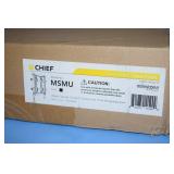 New in Box! Chief Legrand AV Micro-Adjustable Fixed Wall Mount Fusion Display / Monitor / Television Mount - MSMU