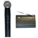 New in Box!  Amplivox Wireless Microphone System - VHF Handheld Unidirectional Mic and Receiver - Model S1620