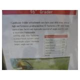 Landhoner 96" Grader Attachment