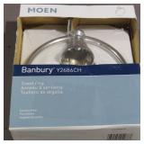 4 Piece Moen Banbury Chrome Bathroom Accessories