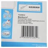 4 Piece Lot of Moen Banbury Chrome Bathroom Accessories - Moen Banbury Pivoting Double Post Toilet Paper Holder in Chrome